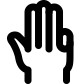 four fingers icon