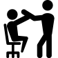 Conflict Vector Icon icon