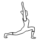 yoga pose icon