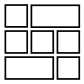 7 Tiles Stroke icon