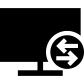 monitor transfer icon
