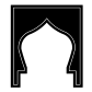 Islamic arch icon
