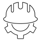 development helmet icon