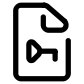 Lock document icon