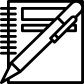 Notebook and Pen icon