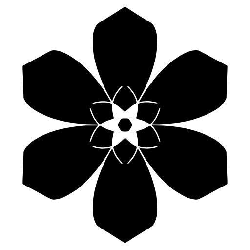 abstract flower icon
