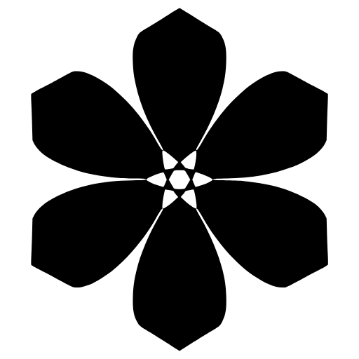abstract flower icon