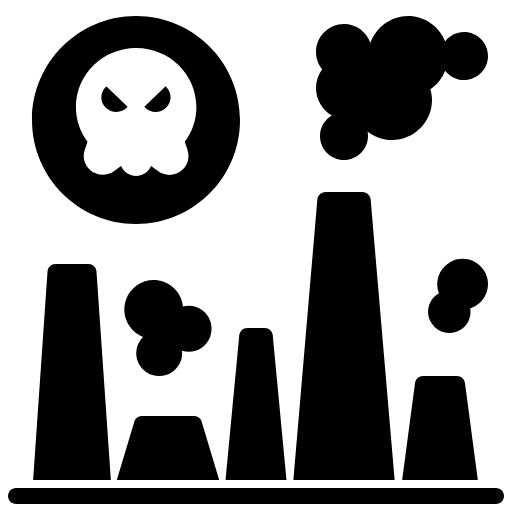 air pollution icon