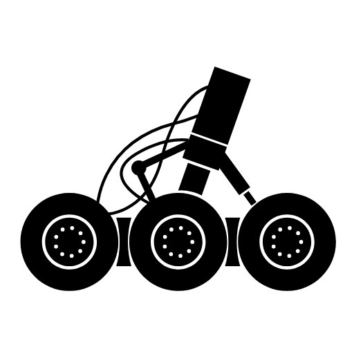 airplane wheels icon