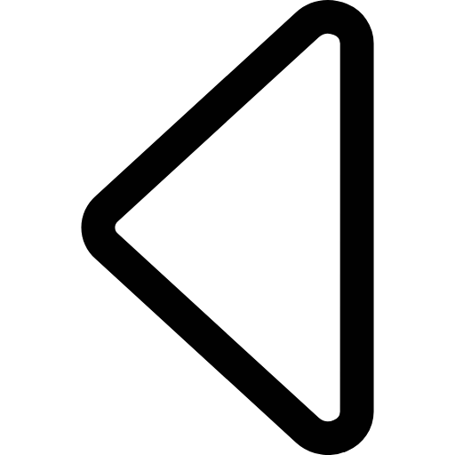 arrow caret left icon