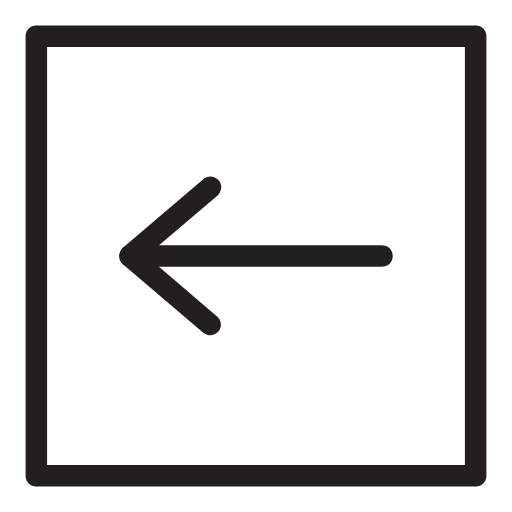 arrow left icon