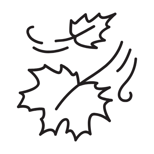 autumn leaves icon