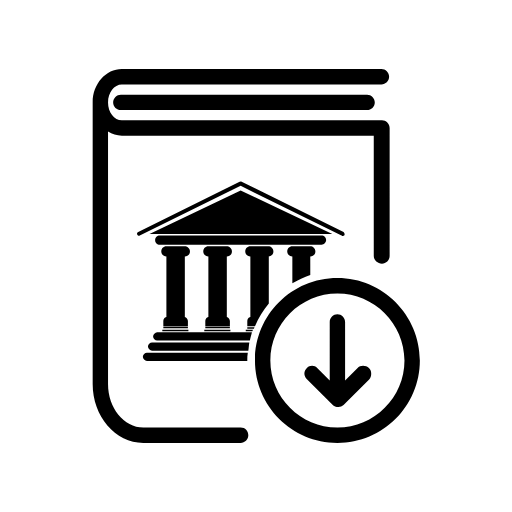 bank book download icon