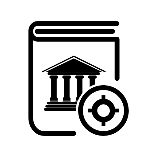 bank book location icon