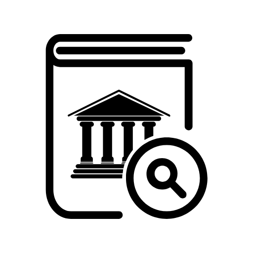 bank book search icon