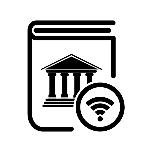 bank book wireless icon