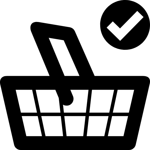 basket ok icon