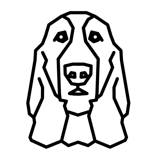 basset hound icon