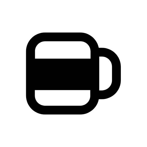beverage mug icon