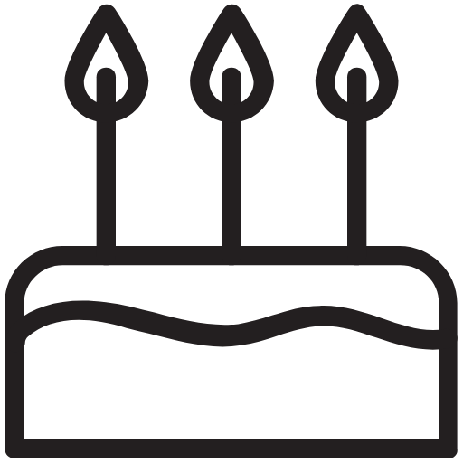 birthday cake icon