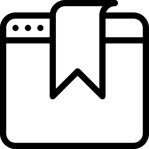 bookmark website icon