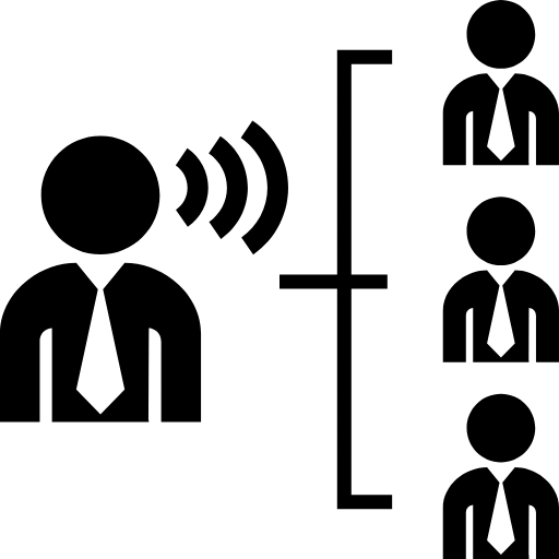 boss speech icon