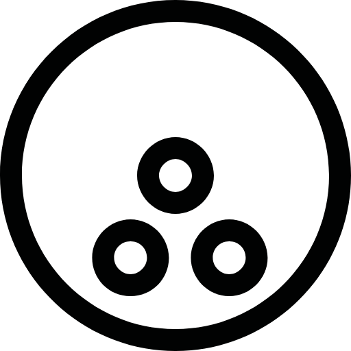bowling ball icon
