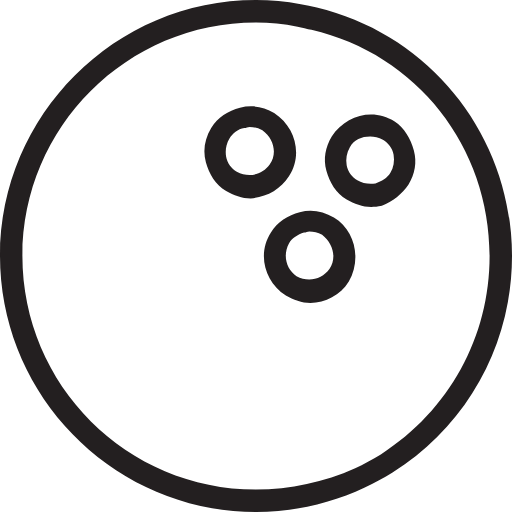 bowling ball icon