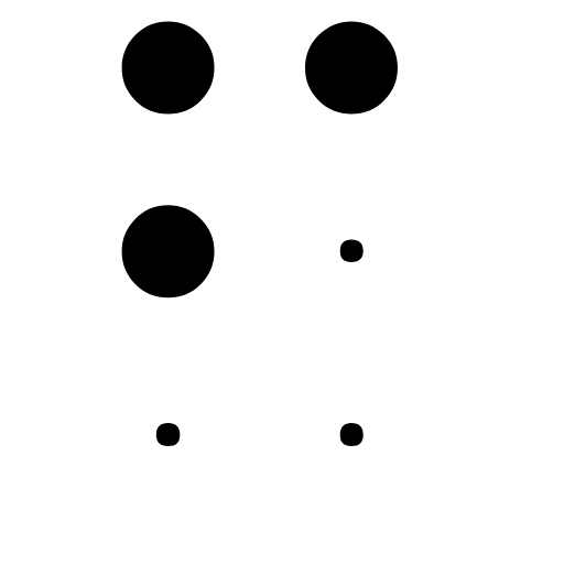 braille f icon