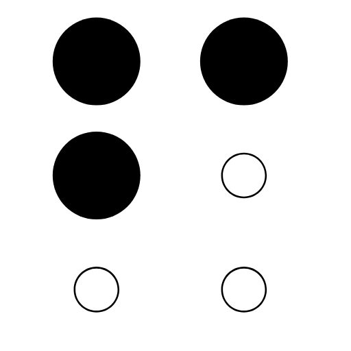 braille f icon