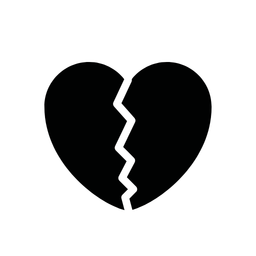 broken heart icon
