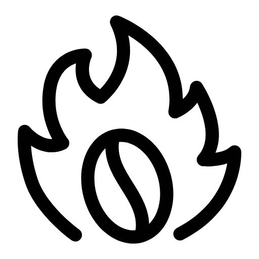 burn coffee icon