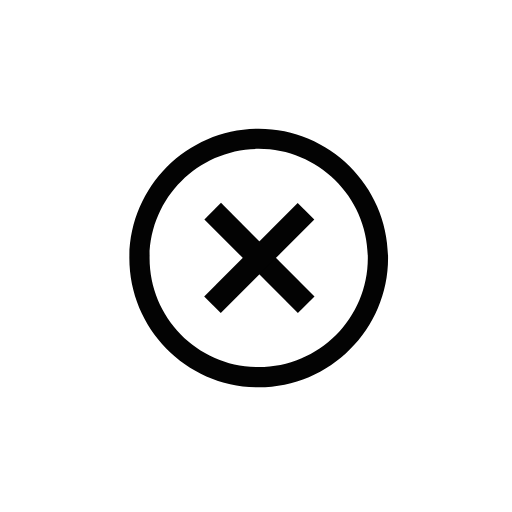 cancel icon