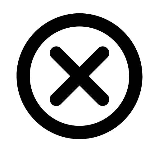 cancel icon
