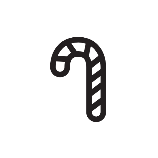 candy cane icon