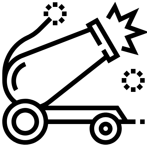 cannon gun icon
