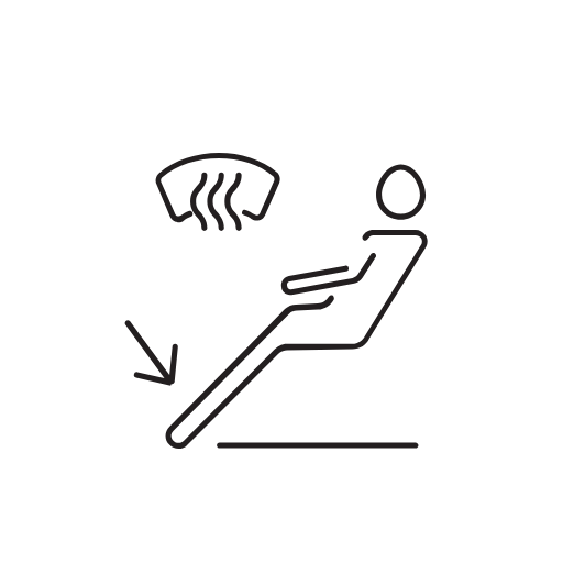 car control heat defroster icon