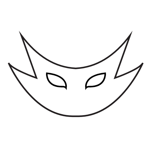 carnaval mask icon