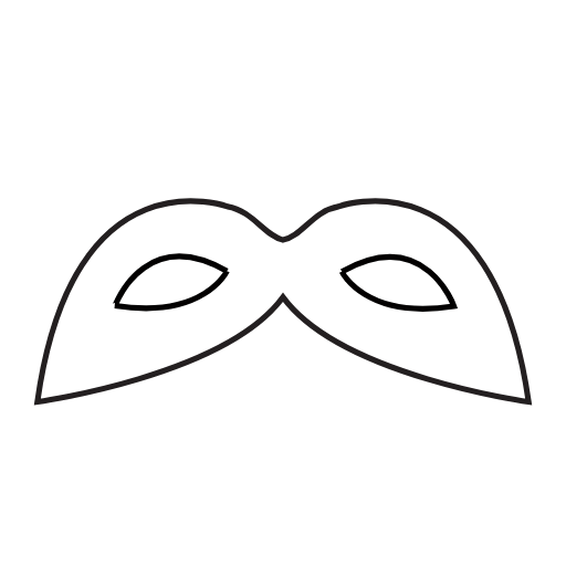 carnaval mask icon