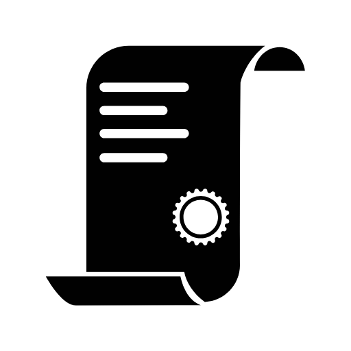 certificate icon