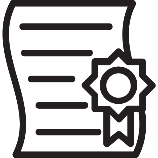 certificate icon