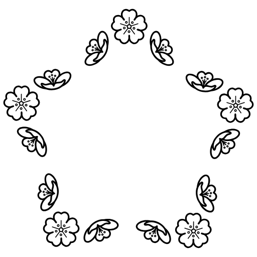 cherry blossoms icon