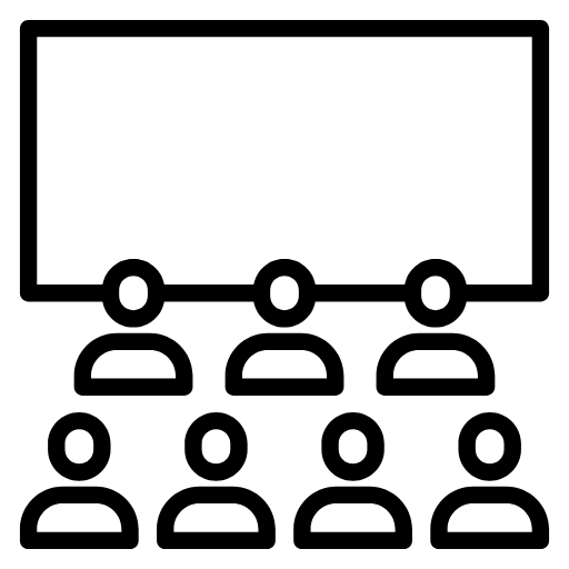 cinema hall icon