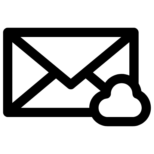 cloud email icon
