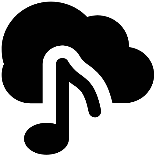 cloud music icon