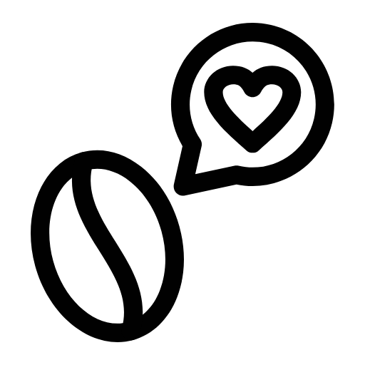 coffee love icon