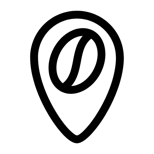 coffee pin icon