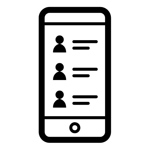 contact list icon