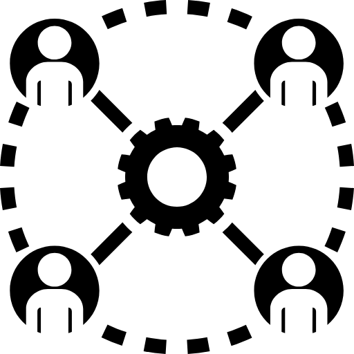 cooperative work icon