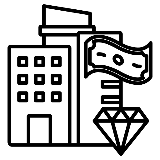 corporate valuation icon
